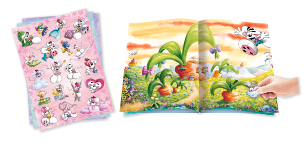 DIDDL - Notebook with repositionable stickers A5 Diddl - Over 100 Diddl DIDDL - Notebook with repositionable stickers A5 Diddl - Over 100 Diddl